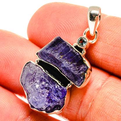 Tanzanite Pendants handcrafted by Ana Silver Co - PD25336