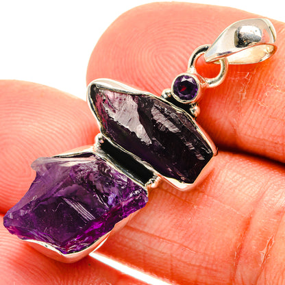 Amethyst Pendants handcrafted by Ana Silver Co - PD25338