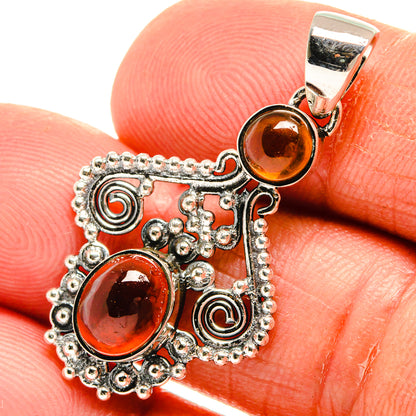 Carnelian Pendants handcrafted by Ana Silver Co - PD25339