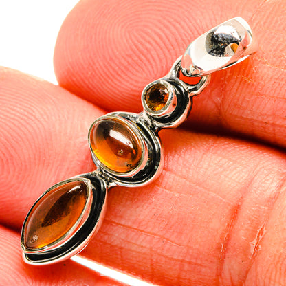 Carnelian Pendants handcrafted by Ana Silver Co - PD25342