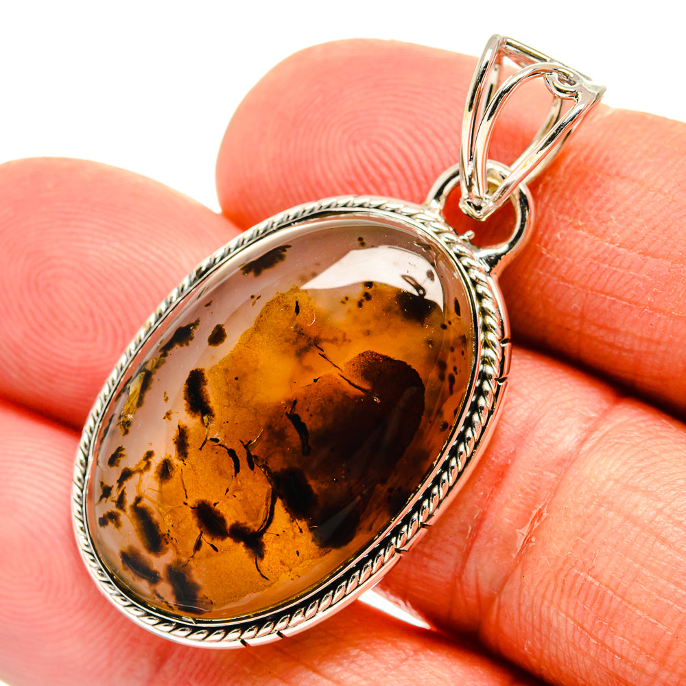 Montana Agate Pendants handcrafted by Ana Silver Co - PD25345