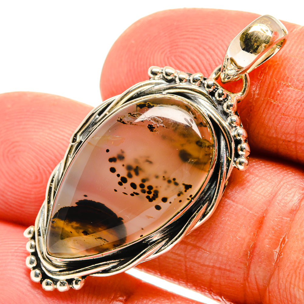 Montana Agate Pendants handcrafted by Ana Silver Co - PD25349