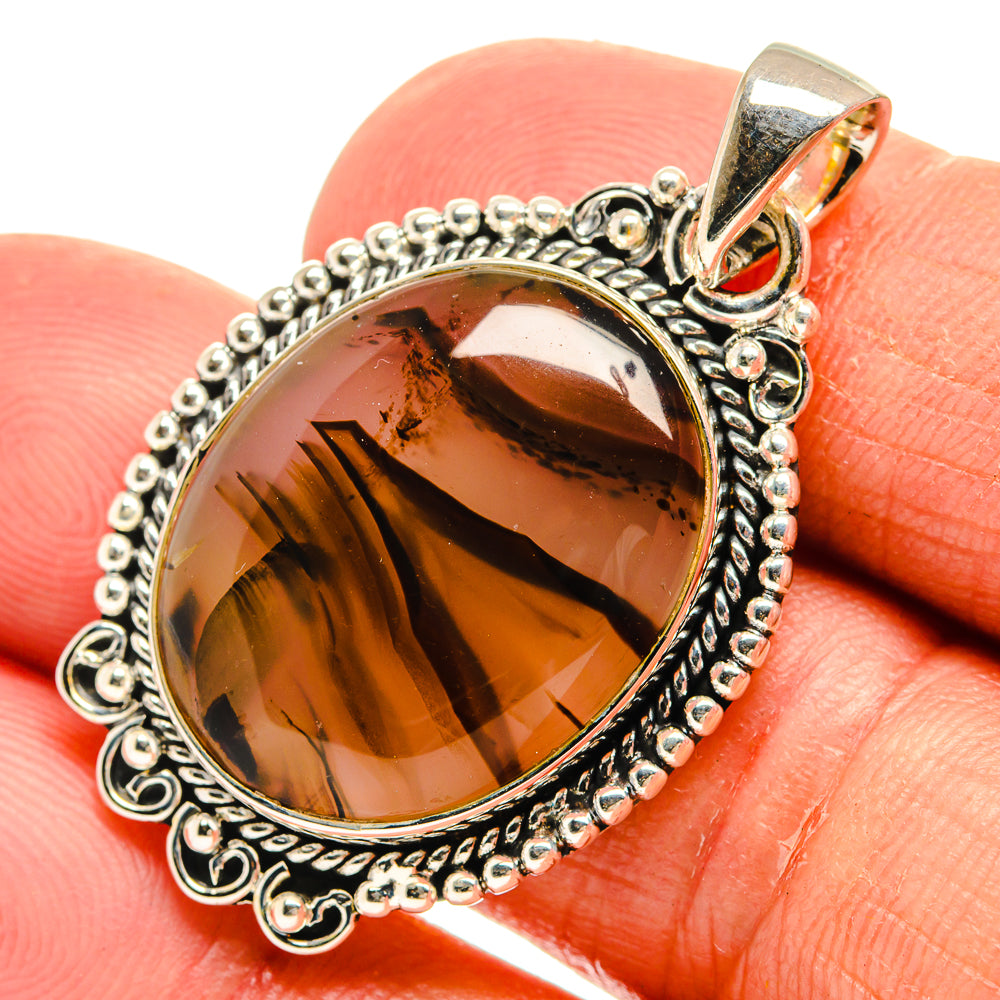 Montana Agate Pendants handcrafted by Ana Silver Co - PD25350