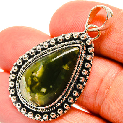 Rainforest Opal Pendants handcrafted by Ana Silver Co - PD25351