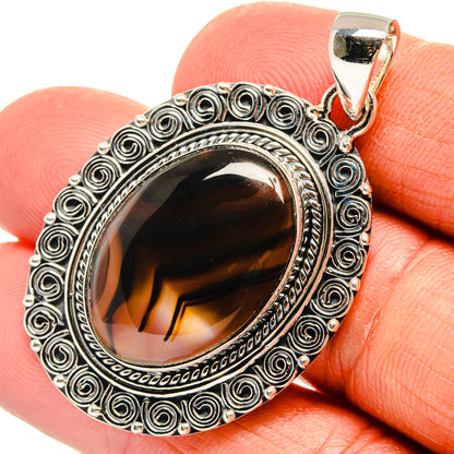 Montana Agate Pendants handcrafted by Ana Silver Co - PD25355