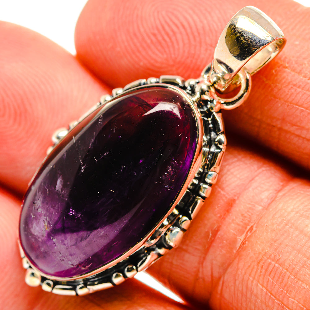 Amethyst Pendants handcrafted by Ana Silver Co - PD25371