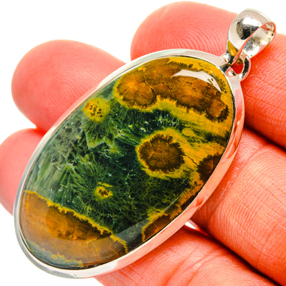 Ocean Jasper Pendants handcrafted by Ana Silver Co - PD25399