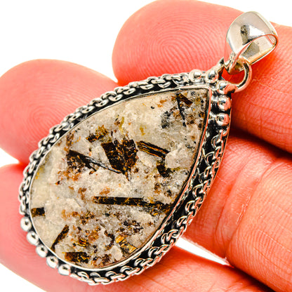 Astrophyllite Pendants handcrafted by Ana Silver Co - PD25402