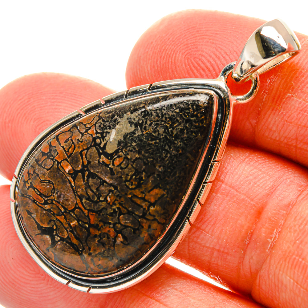 Dinosaur Bone Pendants handcrafted by Ana Silver Co - PD25416
