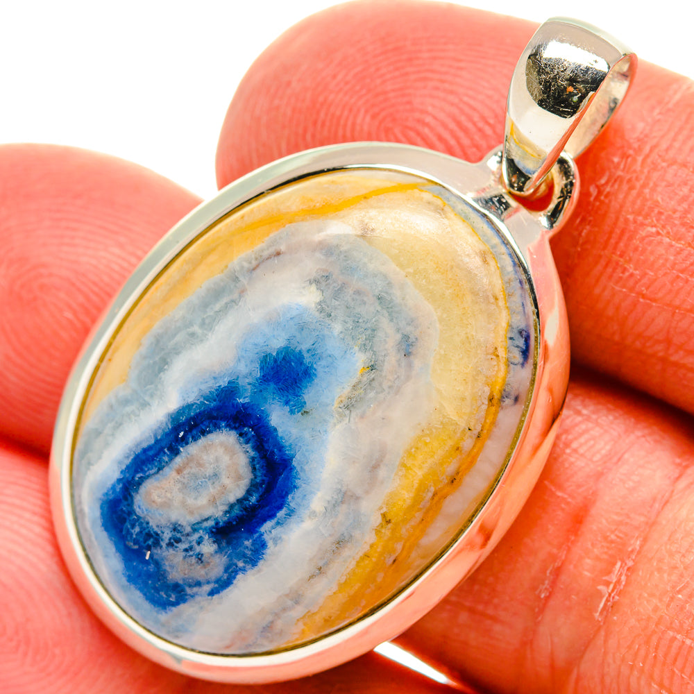 Sodalite Pendants handcrafted by Ana Silver Co - PD25418