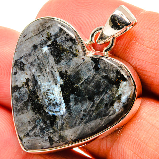 Gabbro Stone Pendants handcrafted by Ana Silver Co - PD25421