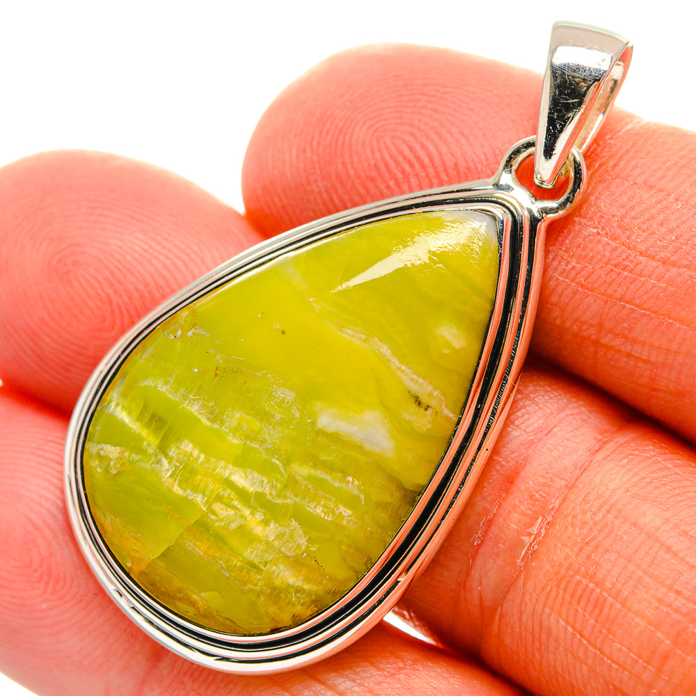 Rainforest Opal Pendants handcrafted by Ana Silver Co - PD25434