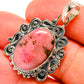 Rhodonite Pendants handcrafted by Ana Silver Co - PD25440