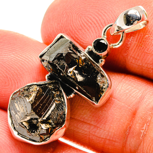 Shungite Pendants handcrafted by Ana Silver Co - PD25459