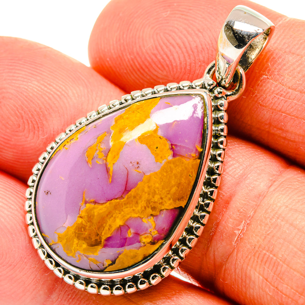 Phosphosiderite Pendants handcrafted by Ana Silver Co - PD25472