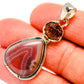 Botswana Agate Pendants handcrafted by Ana Silver Co - PD25485