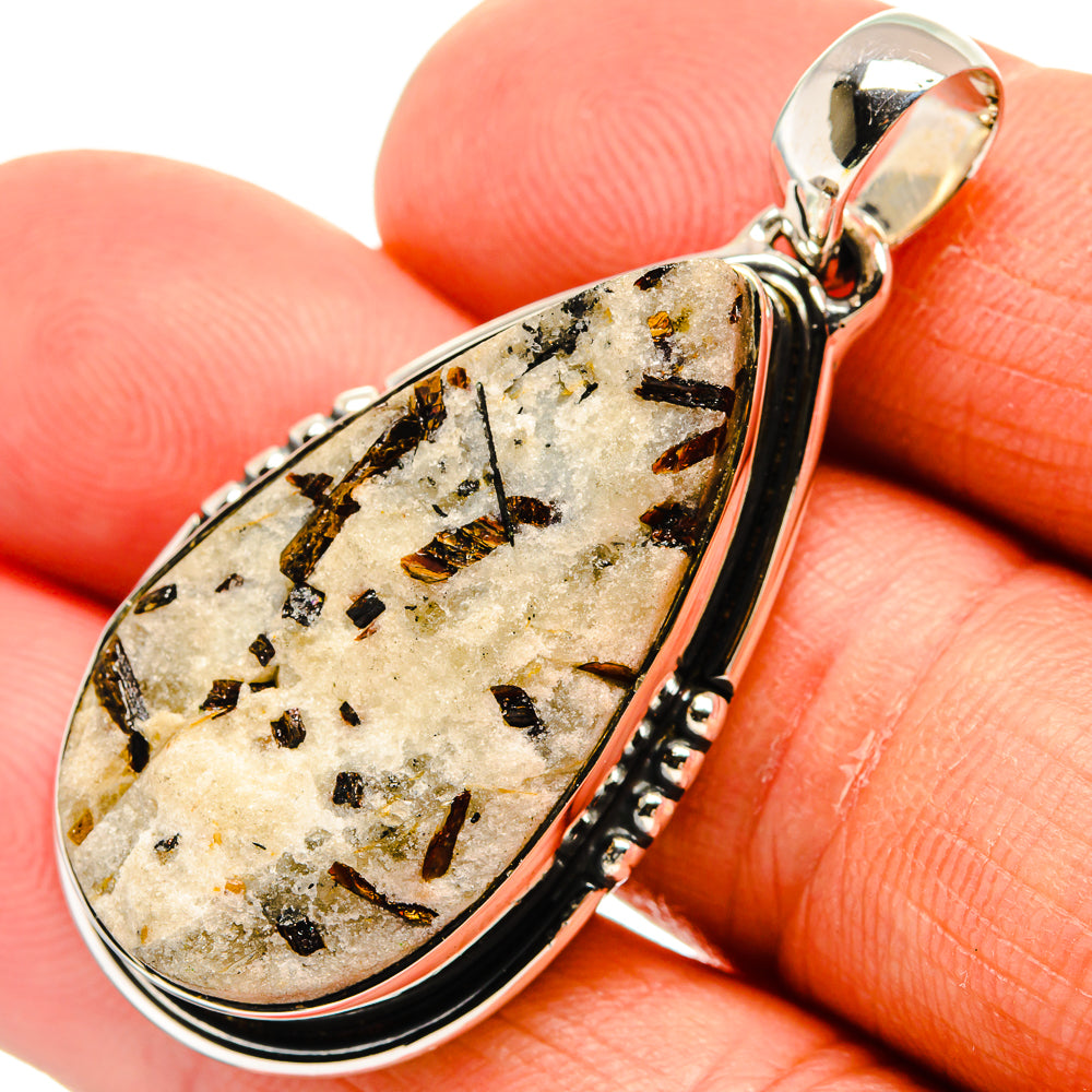 Astrophyllite Pendants handcrafted by Ana Silver Co - PD25500