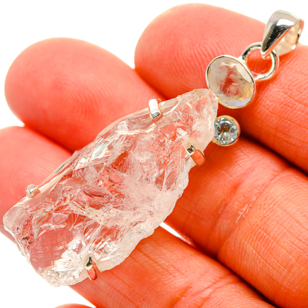 Rainbow Moonstone Pendants handcrafted by Ana Silver Co - PD25505