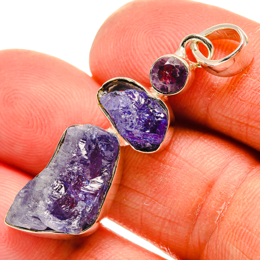 Tanzanite Pendants handcrafted by Ana Silver Co - PD25511
