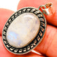 Rainbow Moonstone Pendants handcrafted by Ana Silver Co - PD25528