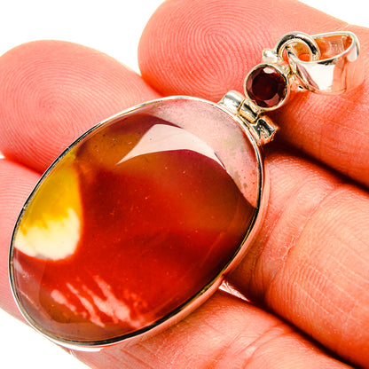 Mookaite Pendants handcrafted by Ana Silver Co - PD25536