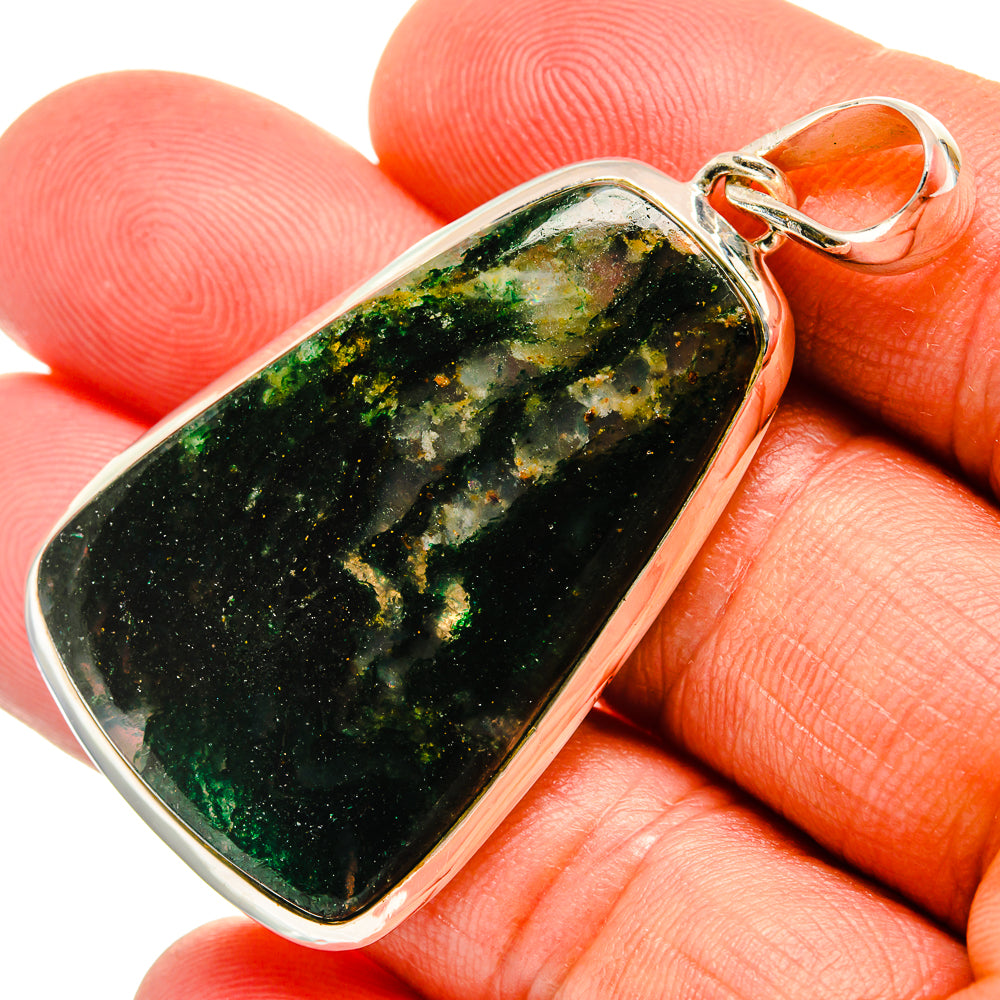 Green Aventurine Pendants handcrafted by Ana Silver Co - PD25544