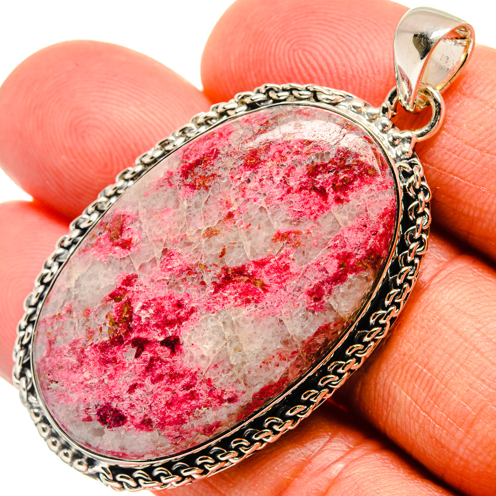 Thulite Pendants handcrafted by Ana Silver Co - PD25550