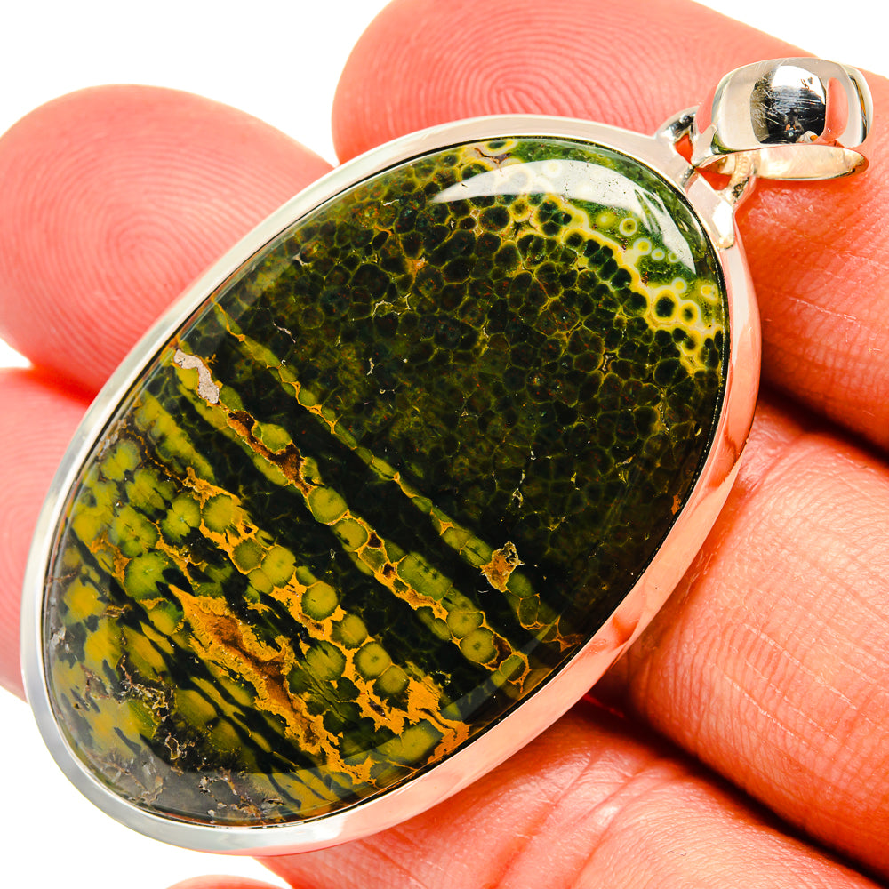 Ocean Jasper Pendants handcrafted by Ana Silver Co - PD25551