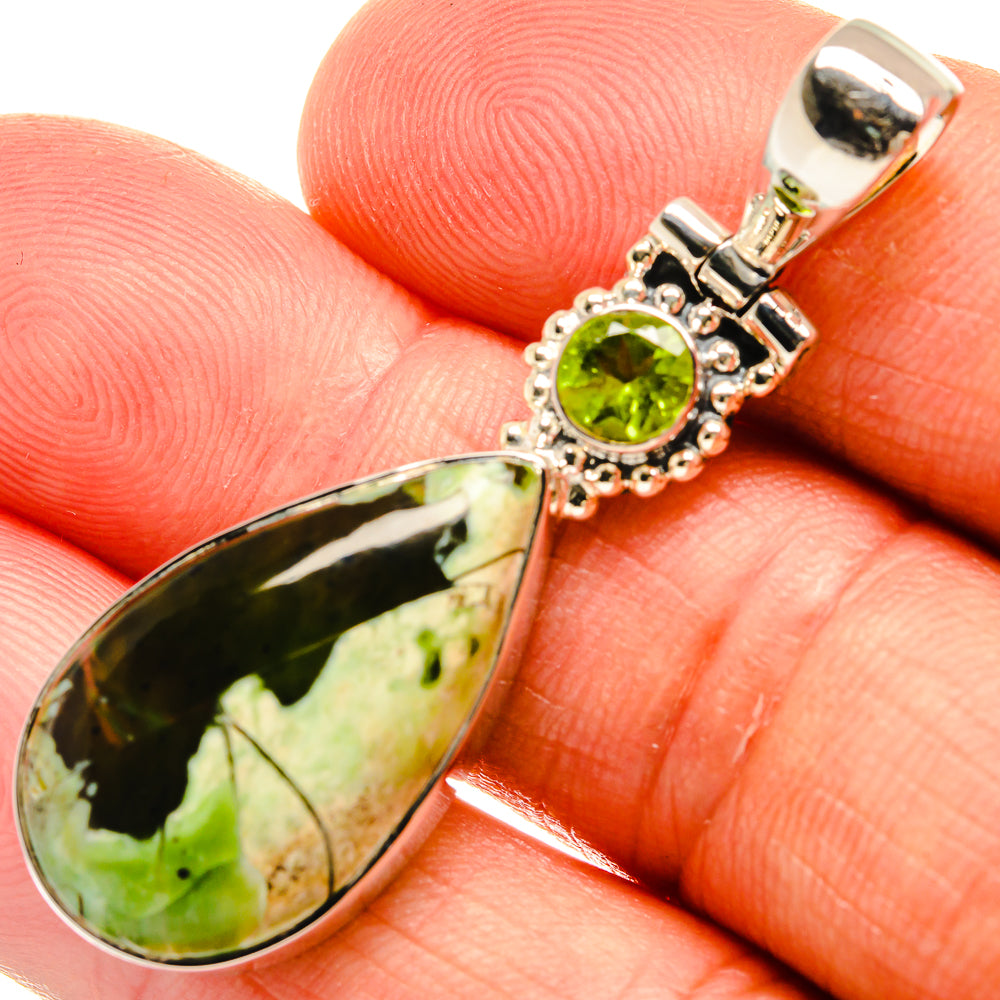 Rainforest Opal Pendants handcrafted by Ana Silver Co - PD25564