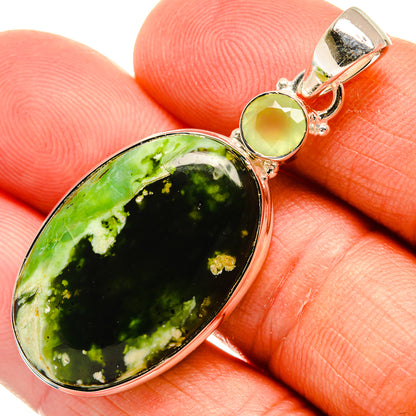 Rainforest Opal Pendants handcrafted by Ana Silver Co - PD25583