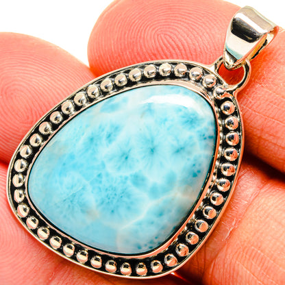 Larimar Pendants handcrafted by Ana Silver Co - PD25594