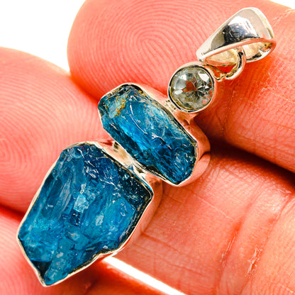 Apatite Pendants handcrafted by Ana Silver Co - PD25608