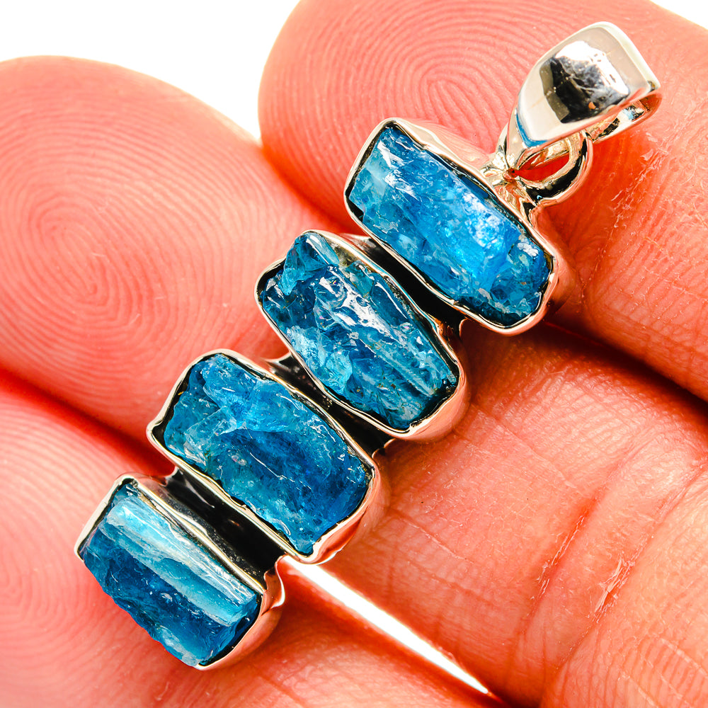 Apatite Pendants handcrafted by Ana Silver Co - PD25609