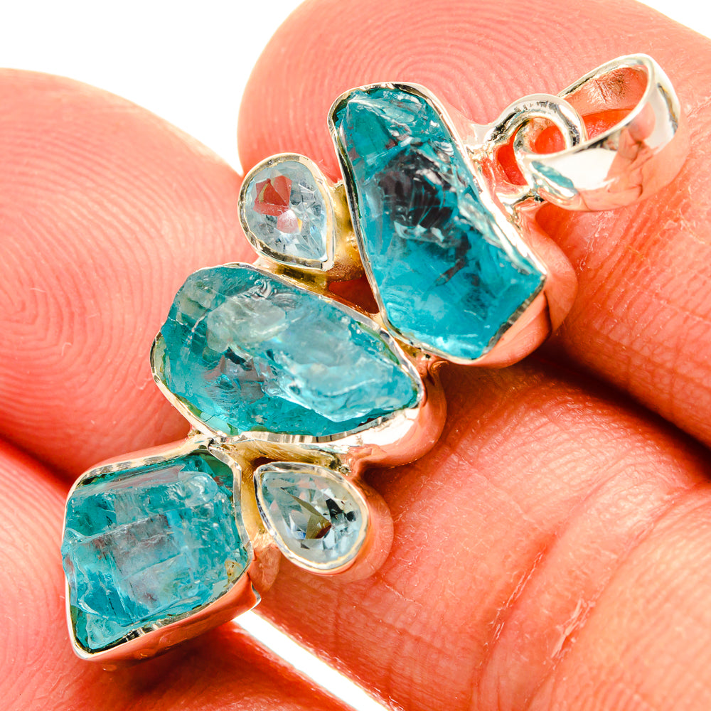 Apatite Pendants handcrafted by Ana Silver Co - PD25614
