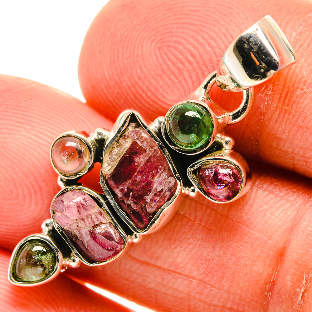 Tourmaline Pendants handcrafted by Ana Silver Co - PD25628