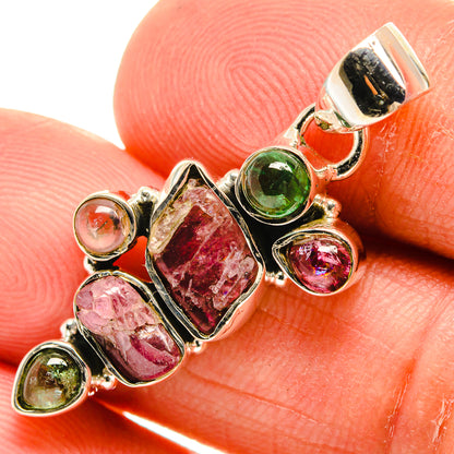 Tourmaline Pendants handcrafted by Ana Silver Co - PD25628