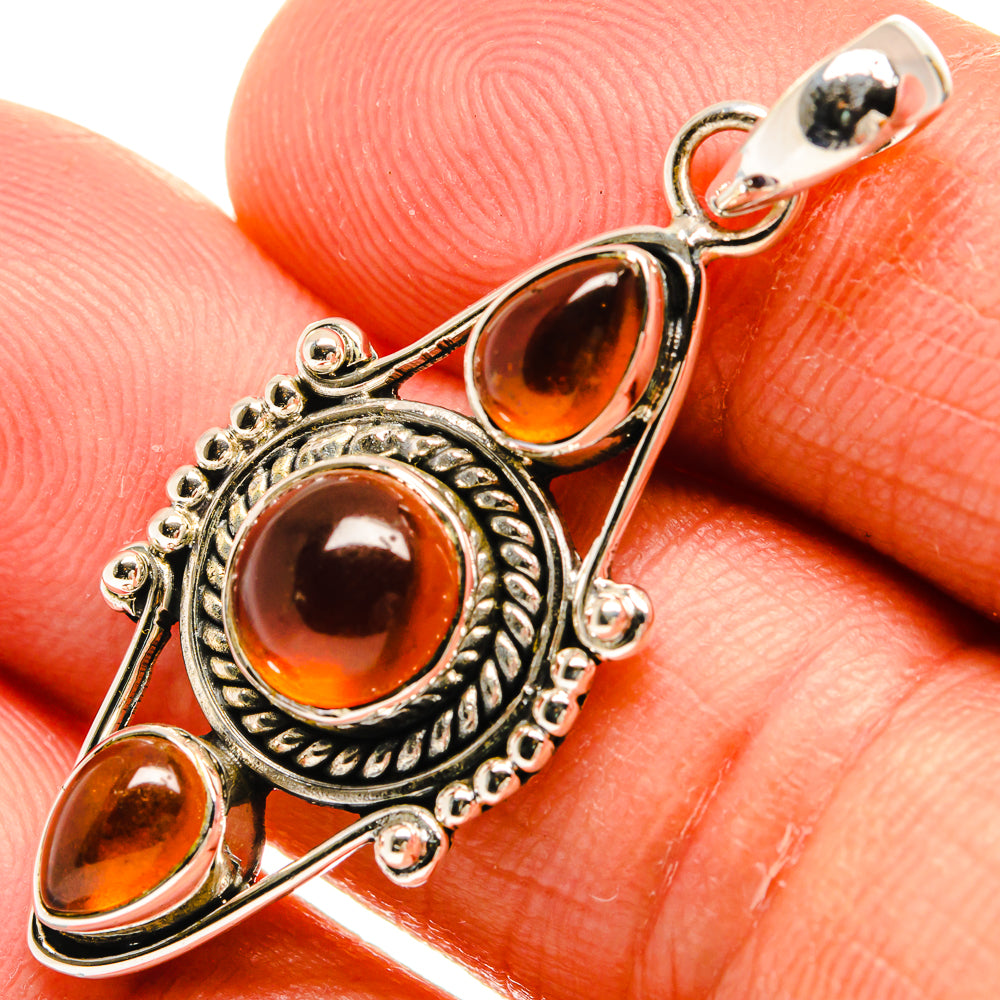 Carnelian Pendants handcrafted by Ana Silver Co - PD25633