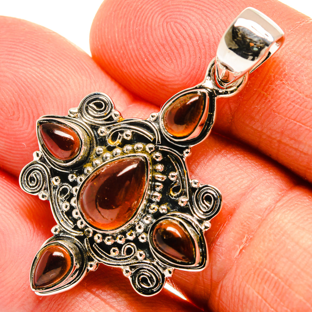 Carnelian Pendants handcrafted by Ana Silver Co - PD25634