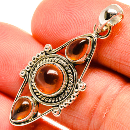 Carnelian Pendants handcrafted by Ana Silver Co - PD25635