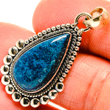 Shattuckite Pendants handcrafted by Ana Silver Co - PD25643