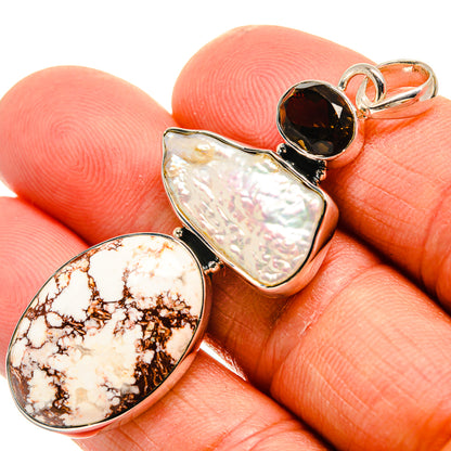 Wild Horse Jasper Pendants handcrafted by Ana Silver Co - PD25659