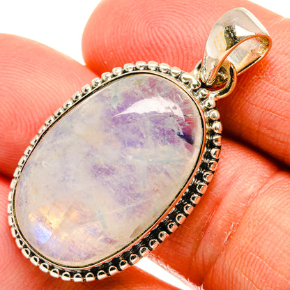 Rainbow Moonstone Pendants handcrafted by Ana Silver Co - PD25686