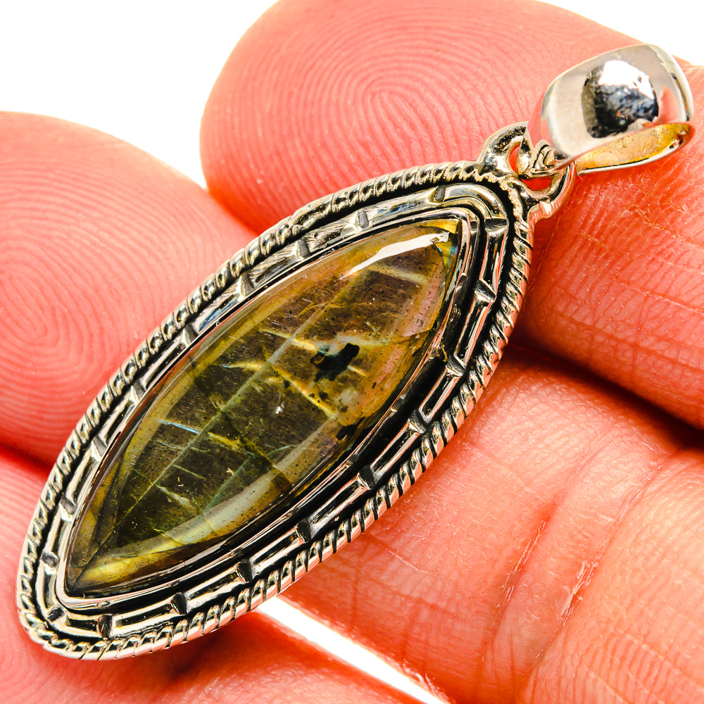 Labradorite Pendants handcrafted by Ana Silver Co - PD25692