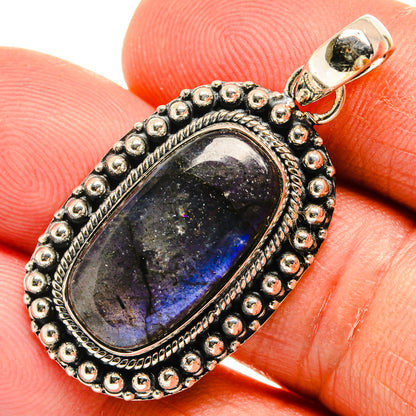 Labradorite Pendants handcrafted by Ana Silver Co - PD25694