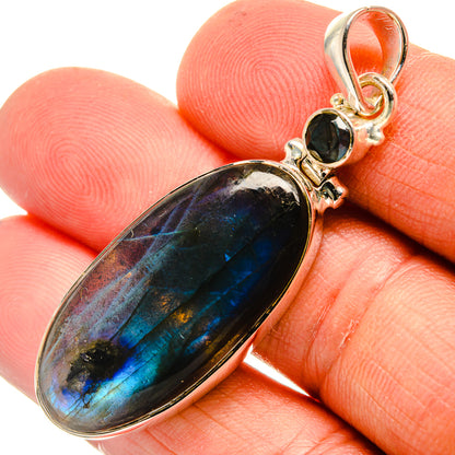 Labradorite Pendants handcrafted by Ana Silver Co - PD25699