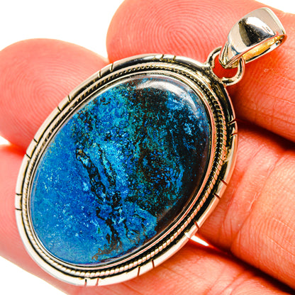 Shattuckite Pendants handcrafted by Ana Silver Co - PD25712