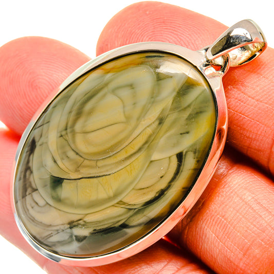 Polychrome Jasper Pendants handcrafted by Ana Silver Co - PD25717
