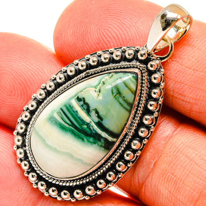 Ocean Jasper Pendants handcrafted by Ana Silver Co - PD25719