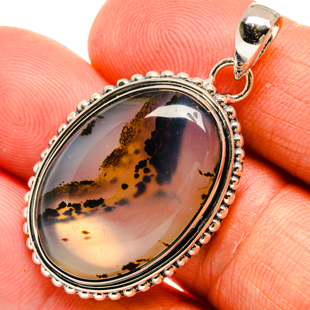 Montana Agate Pendants handcrafted by Ana Silver Co - PD25731