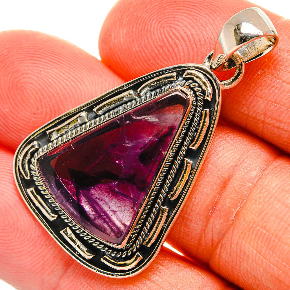 Star Amethyst Pendants handcrafted by Ana Silver Co - PD25733